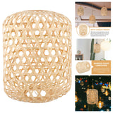 Maxbell Pendant Light Shade Vintage Weave Rustic for Lamp Holder Cafe Teahouse