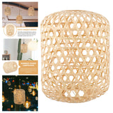 Maxbell Pendant Light Shade Vintage Weave Rustic for Lamp Holder Cafe Teahouse