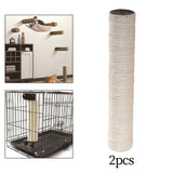 Maxbell Cat Scratching Post Replacement Kitten Scratch Post Refill Pole Beige 50cm
