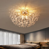 Maxbell Crystal Chandelier Pendant Lamp for kitchen Room 6 heads Warm