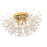 Maxbell Crystal Chandelier Pendant Lamp for kitchen Room 6 heads Warm