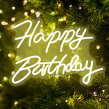 Maxbell LED Letter Light Sign Night Lamp USB Powered Reusable for Birthday Bedroom Birthday Warm White