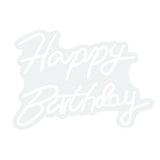 Maxbell LED Letter Light Sign Night Lamp USB Powered Reusable for Birthday Bedroom Birthday White Light