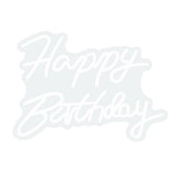Maxbell LED Letter Light Sign Night Lamp USB Powered Reusable for Birthday Bedroom Birthday White Light