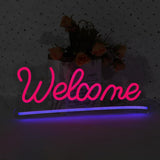 Maxbell LED Letter Light Sign Night Lamp USB Powered Reusable for Birthday Bedroom Welcome Red
