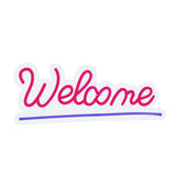 Maxbell LED Letter Light Sign Night Lamp USB Powered Reusable for Birthday Bedroom Welcome Red