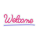 Maxbell LED Letter Light Sign Night Lamp USB Powered Reusable for Birthday Bedroom Welcome Red