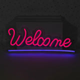 Maxbell LED Letter Light Sign Night Lamp USB Powered Reusable for Birthday Bedroom Welcome Red