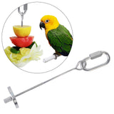 Maxbell Vegetable Skewer Bird Feeder Veggies Meat Skewer for Pet Hanging Toy S