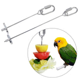 Maxbell Vegetable Skewer Bird Feeder Veggies Meat Skewer for Pet Hanging Toy S