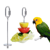 Maxbell Vegetable Skewer Bird Feeder Veggies Meat Skewer for Pet Hanging Toy S