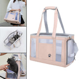 Maxbell Cat Carrier Bag Single Shoulder Bags Carrying Bag for Outdoor Hiking Pink