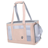 Maxbell Cat Carrier Bag Single Shoulder Bags Carrying Bag for Outdoor Hiking Pink