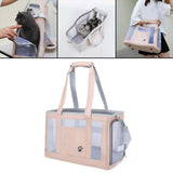 Maxbell Cat Carrier Bag Single Shoulder Bags Carrying Bag for Outdoor Hiking Pink