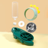 Maxbell Pet Feeder Waterer Food Bowls Feeding for Cats Dogs Small Animals Blue