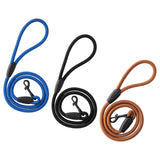 Maxbell Slip Lead Dog Leash Traction Rope Dog Supplies for Walking Training Blue