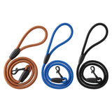 Maxbell Slip Lead Dog Leash Traction Rope Dog Supplies for Walking Training Blue