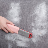 Maxbell Lint Removal Brush with Cleaning Base for Clothing Garment Carpet Pink