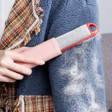 Maxbell Lint Removal Brush with Cleaning Base for Clothing Garment Carpet Pink