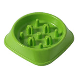 Maxbell Slow Feeder Dogs Bowl Non Slip Anti Choking for Medium Sized Dogs Green