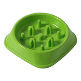 Maxbell Slow Feeder Dogs Bowl Non Slip Anti Choking for Medium Sized Dogs Green