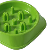 Maxbell Slow Feeder Dogs Bowl Non Slip Anti Choking for Medium Sized Dogs Green