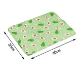 Maxbell Dog Bed Mat with Cute Prints Machine Washable Anti Slip Pet Mattress 40cmx30cm