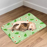 Maxbell Dog Bed Mat with Cute Prints Machine Washable Anti Slip Pet Mattress 60cmx45cm