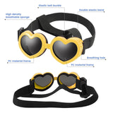 Maxbell Pet Dog Sunglasses Eye Protection for Large Medium Dog Puppy Photos Props yellow