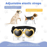 Maxbell Pet Dog Sunglasses Eye Protection for Large Medium Dog Puppy Photos Props yellow