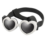 Maxbell Pet Dog Sunglasses Eye Protection for Large Medium Dog Puppy Photos Props white