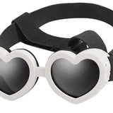 Maxbell Pet Dog Sunglasses Eye Protection for Large Medium Dog Puppy Photos Props white