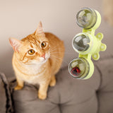 Maxbell Catnip Balls Lightweight Interactive Cat Toy for Table Corners Wall Ground Green