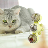 Maxbell Catnip Balls Lightweight Interactive Cat Toy for Table Corners Wall Ground Green
