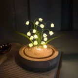 Maxbell Flowers Night Light Handmade DIY Battery Operated Dome Birthday Gift