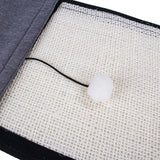 Maxbell Sisal Pet Cat Pet Scratchesing Mat with 10 nail Premium for Kitty Training M