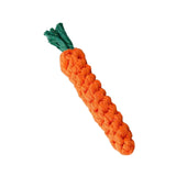 Maxbell Durable Dog Chew Toy Interactive for Aggressive Chewers Teeth Cleaning Carrot 22cmx3cm