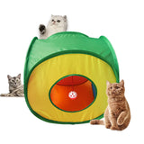 Maxbell Foldable Cat Tunnel Kitten Play Bed Cat Tent Hide Tunnel Play Toy