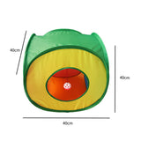Maxbell Foldable Cat Tunnel Kitten Play Bed Cat Tent Hide Tunnel Play Toy