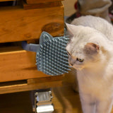 Maxbell Cats Corner Brush Cat Scratching Pad Cats Wall Corner Massage Removable Blue