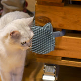 Maxbell Cats Corner Brush Cat Scratching Pad Cats Wall Corner Massage Removable Blue