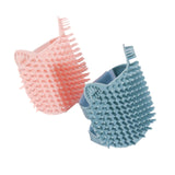 Maxbell Cats Corner Brush Cat Scratching Pad Cats Wall Corner Massage Removable Blue