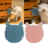 Maxbell Cats Corner Brush Cat Scratching Pad Cats Wall Corner Massage Removable Blue