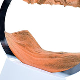 Maxbell Moving Sand Picture Night Light Flowing Sand for Decor Dining Room Orange
