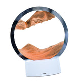 Maxbell Moving Sand Picture Night Light Flowing Sand for Decor Dining Room Orange