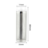 Maxbell Aquarium Filter Mesh Intake Strainer Mesh Protection Filter Intake Cover 8cmx2.5cmx1.7cm