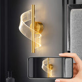 Maxbell Wall Mounted Lamp Loft Balcony Hallway Corridor Stairs Decoration Golden