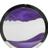 Maxbell Moving Sands Art Picture Flowing Sand Night Light Ornament Bedroom Purple