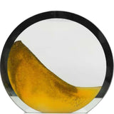 Maxbell Moving Sands Art Picture Flowing Sand Night Light Ornament Bedroom Yellow