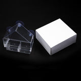 Maxbell Bird Feeder Window Hanger with Suction Cups Acrylic Feeder Food Dispenser